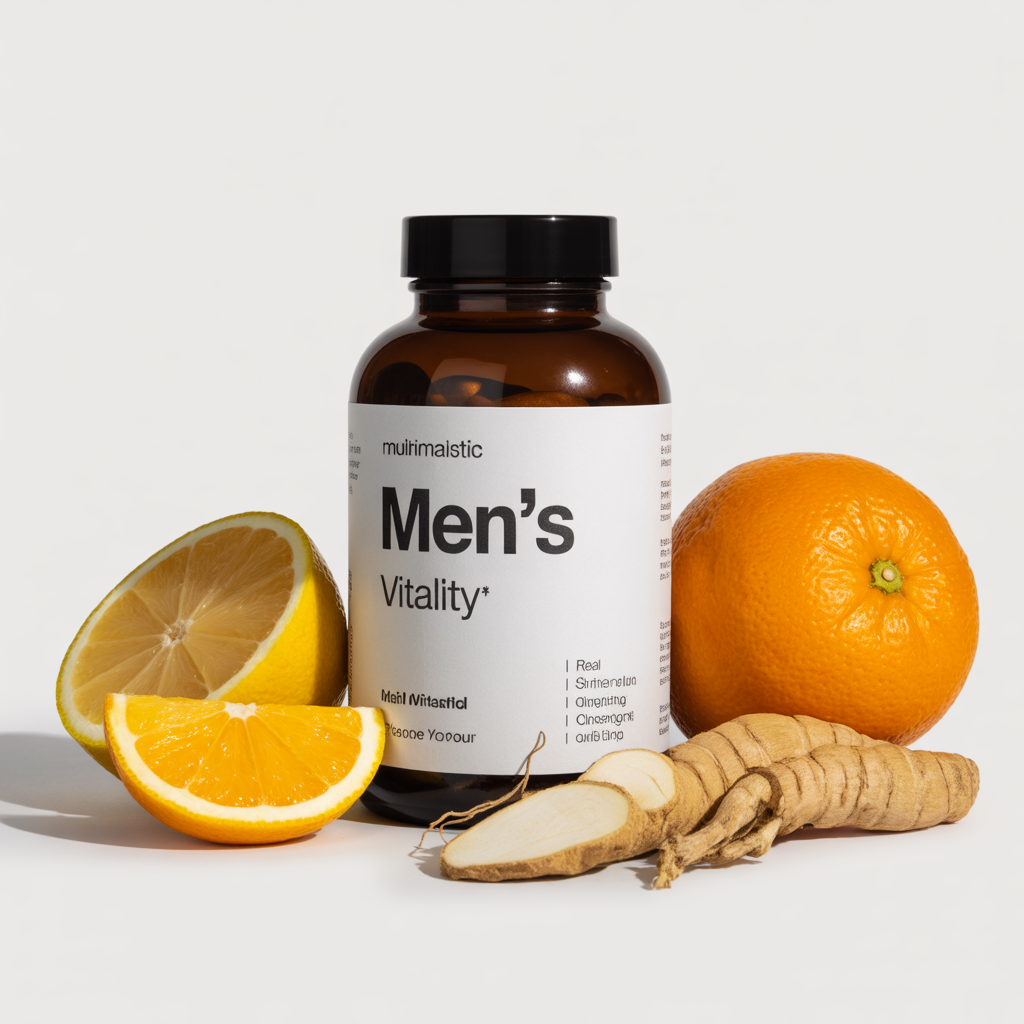 Vitamins to improve vitality in men